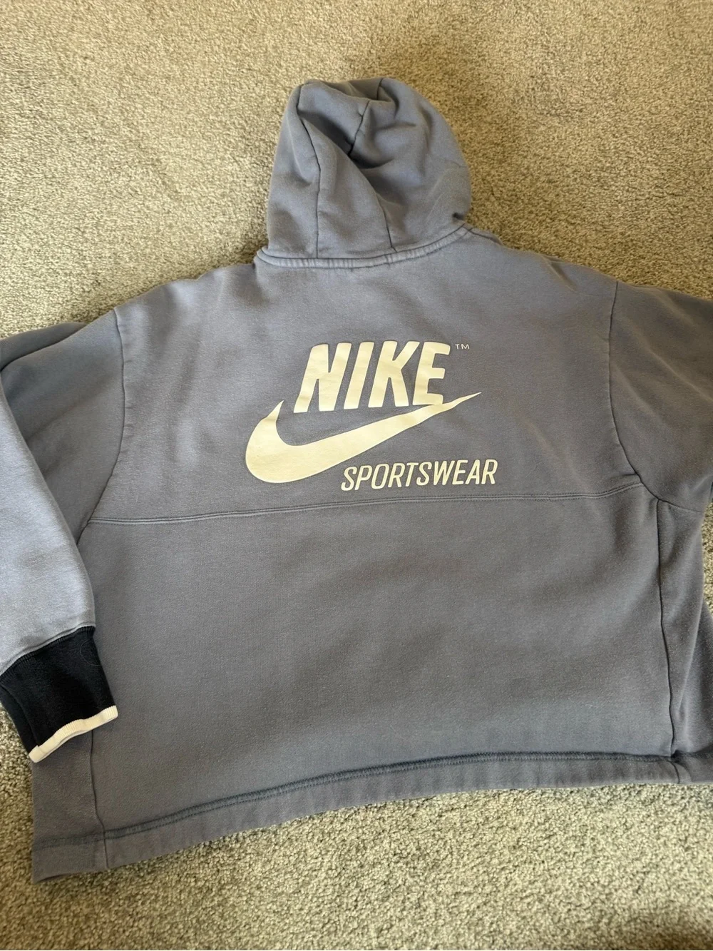 Nike Half-Zip Hoodie Sweatshirt